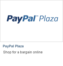 PayPal Plaza Shop for a bargain online