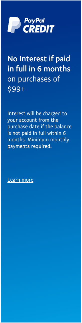 Credit,messaging,flex,1x4,blue