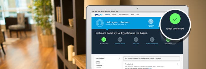 Konfirmasikan alamat email Anda.