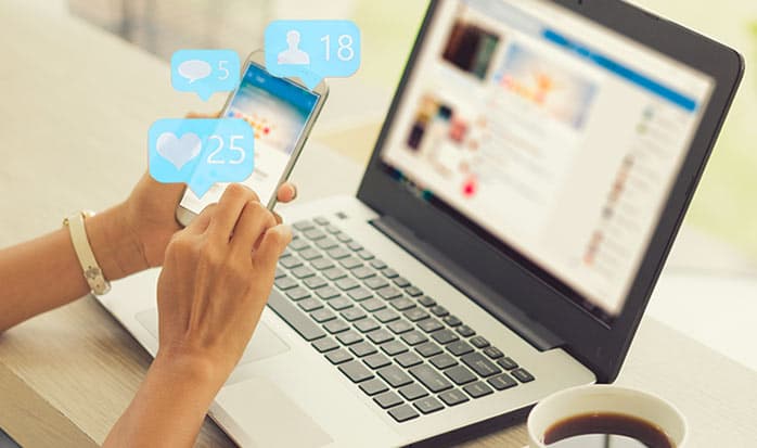 Use social media to build your profile and find new jobs