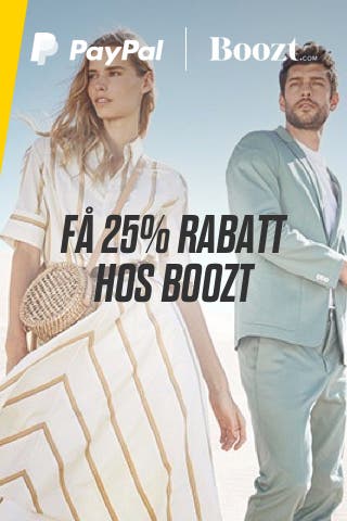 Få 25% rabatt hos Boozt
