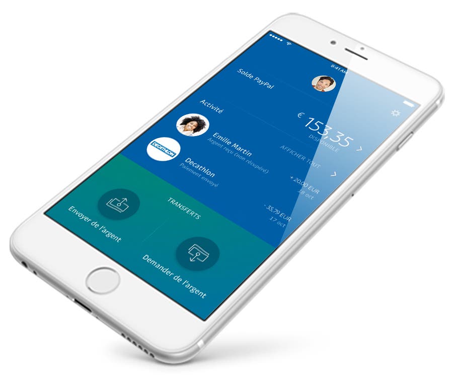 Transferts d'argent Envoyer de l'argent en ligne PayPal FR