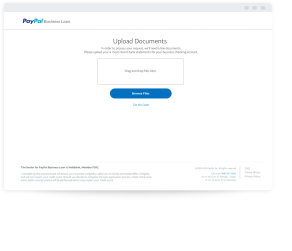 Get a Small Business Loan Online PayPal
