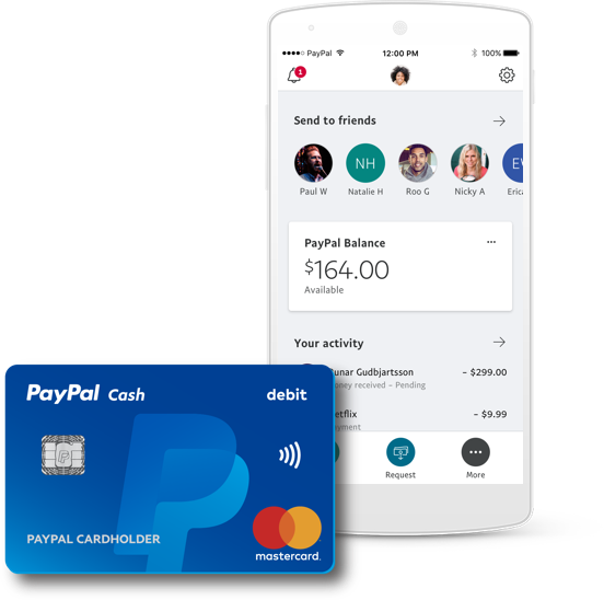 Where to load paypal prepaid card