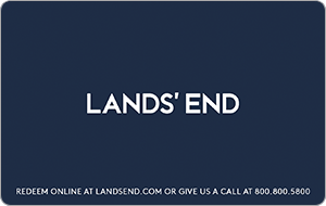 LANDS/' END Penguins 2013 Gift Cards $0