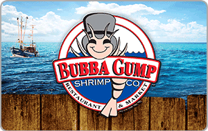 Shrimp Specialties: Bubba Gump Gift Card Options | PayPal US