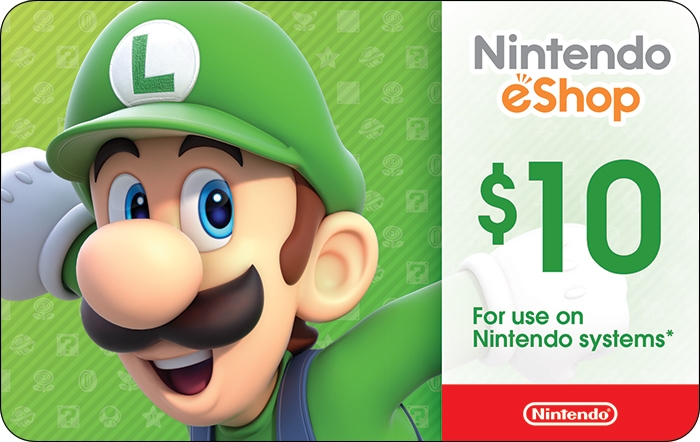 $100 Nintendo eShop Digital Gift Card Multi-Pack (4 X $25)