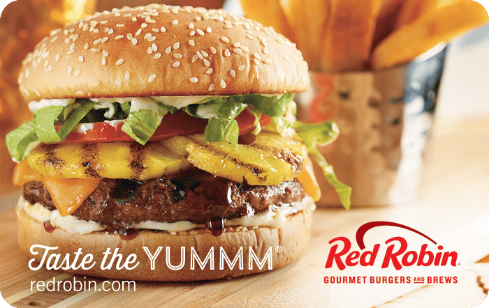 Gift Flavorful Moments: Red Robin Gift Card | PayPal US