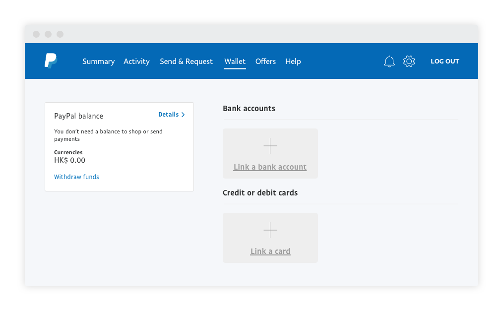 which paypal account to make to receive money