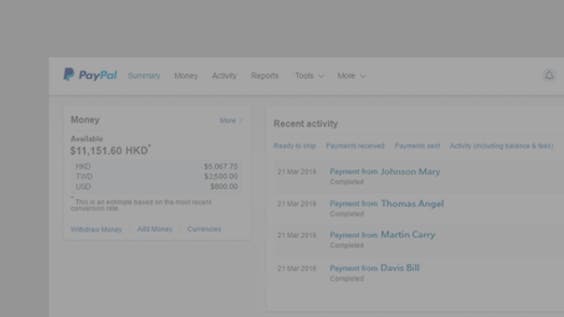 Managing your payments with your PayPal Business account  