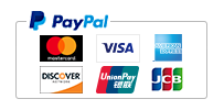 ペイパル｜Mastercard, VISA, American Express, Discover, UnionPay, JCB