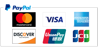 PayPal（ペイパル）｜Mastercard, VISA, American Express, Discover, UnionPay, JCB