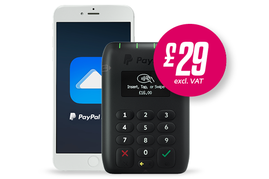 PayPal Here Card Reader - Contactless Payments | PayPal UK