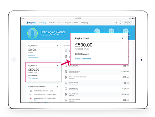 How To Send Yourself Money With Paypal Credit - Credit Walls