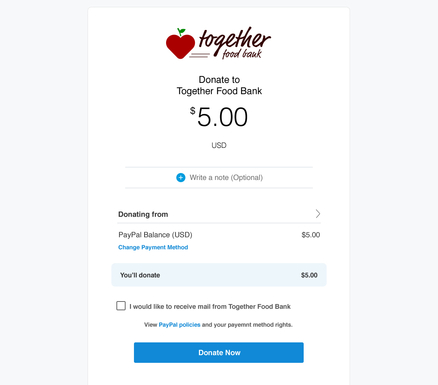 how to make money with paypal donations