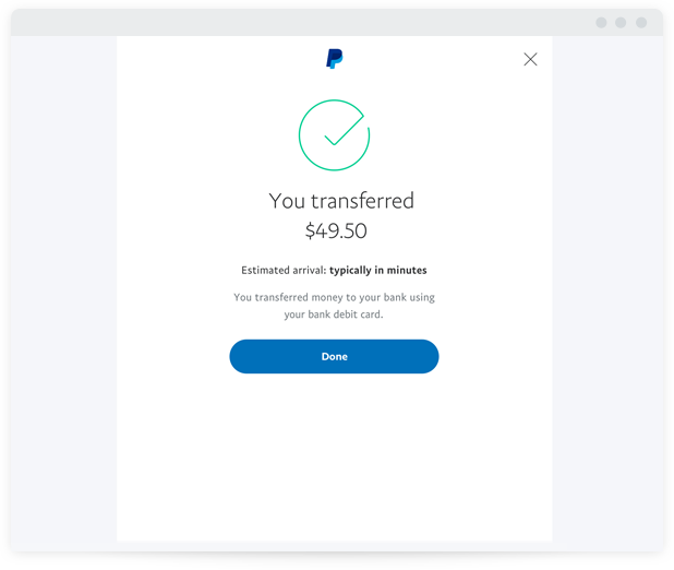 PayPal Instant Money Transfer To Bank Account