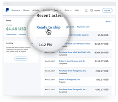 Paypal Shipping Chart