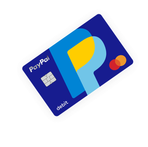 An illustration of the PayPal Cash Card