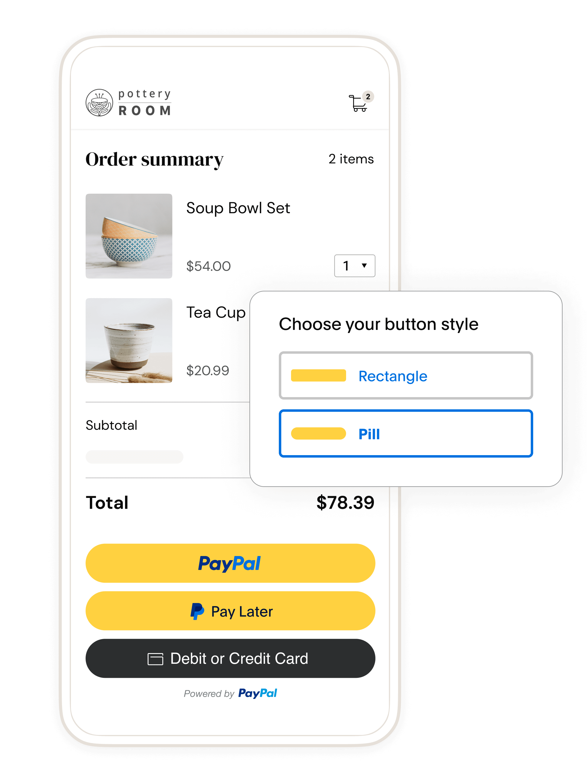 Custom Integration | Customize Your Checkout | PayPal US