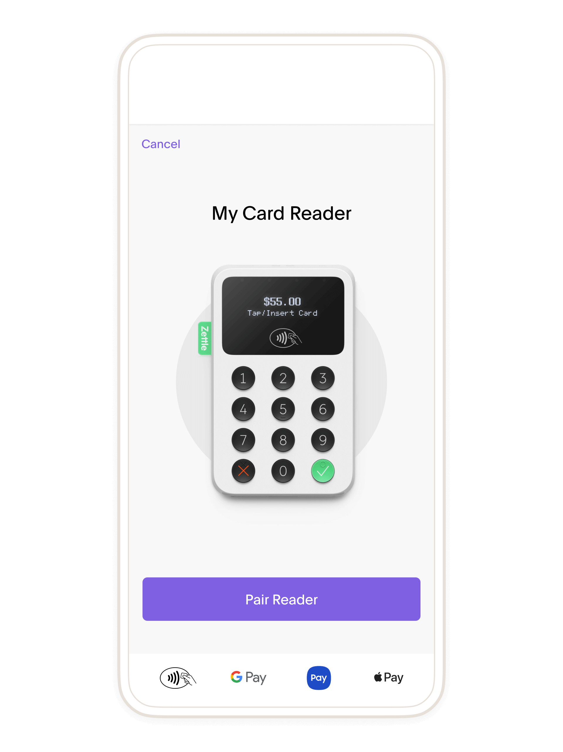 Card Reader, Debit and Credit Card Reader