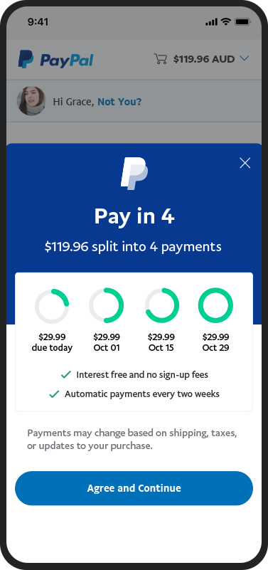 Customer gets clear payment information