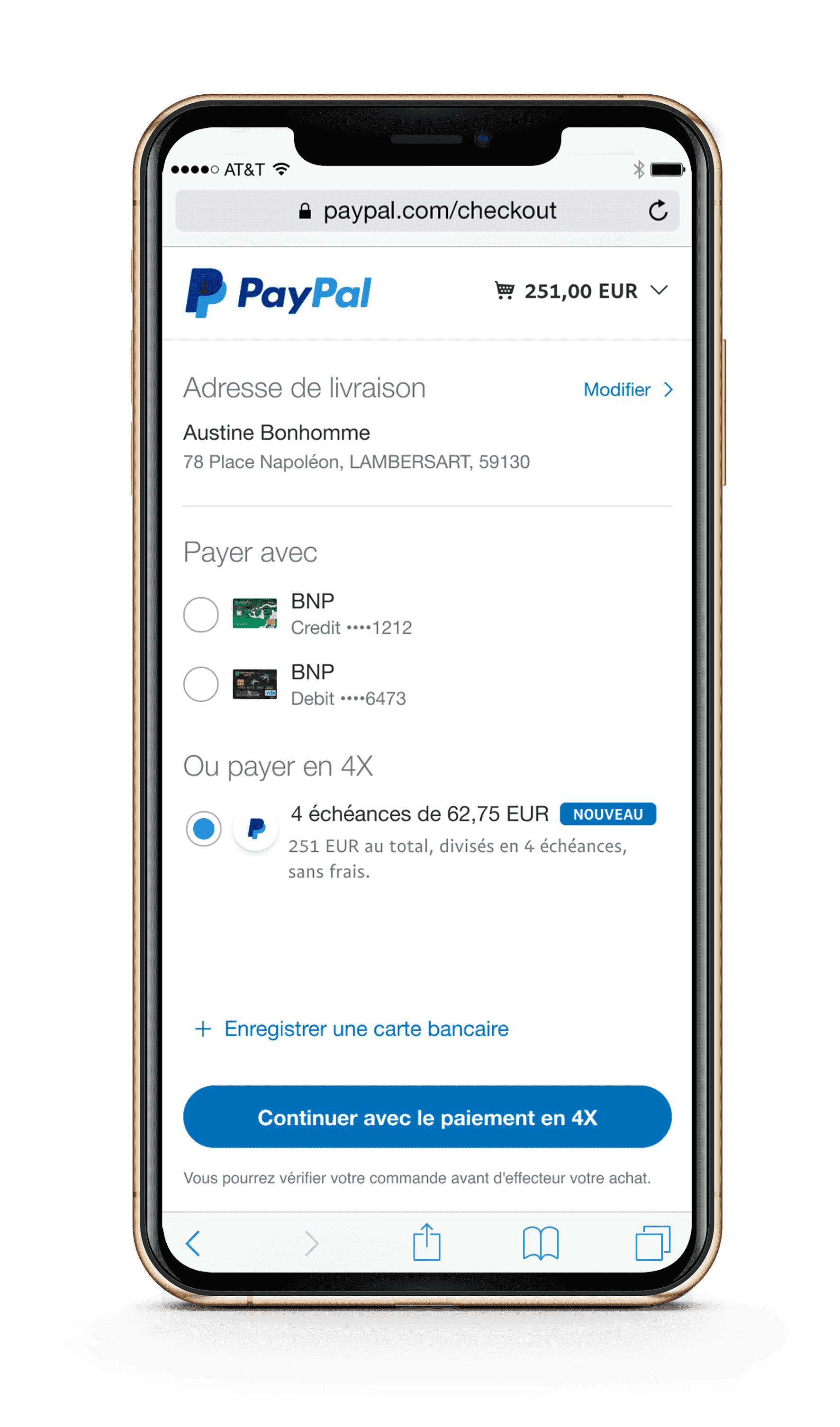 Puis-je payer en 10 fois avec PayPal ?