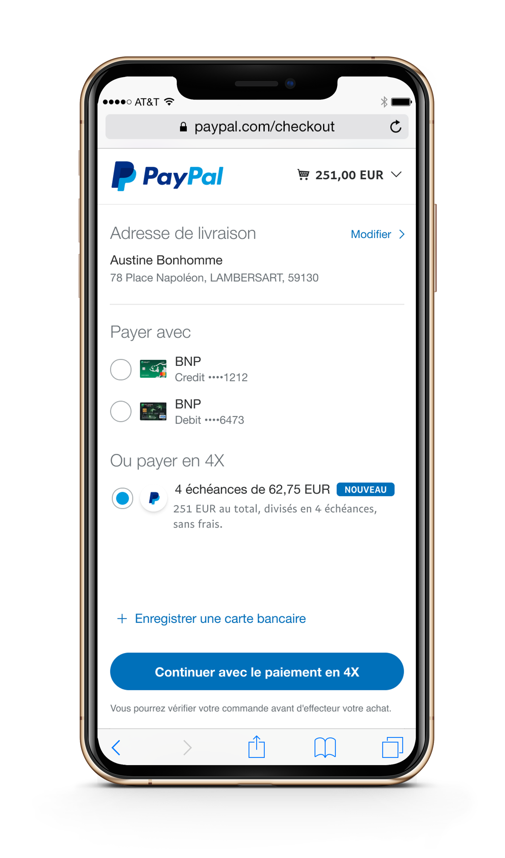 Vous Pouvez Maintenant Payer En 4X Avec PayPal Vous Pouvez Maintenant Payer En 4X Avec PayPal