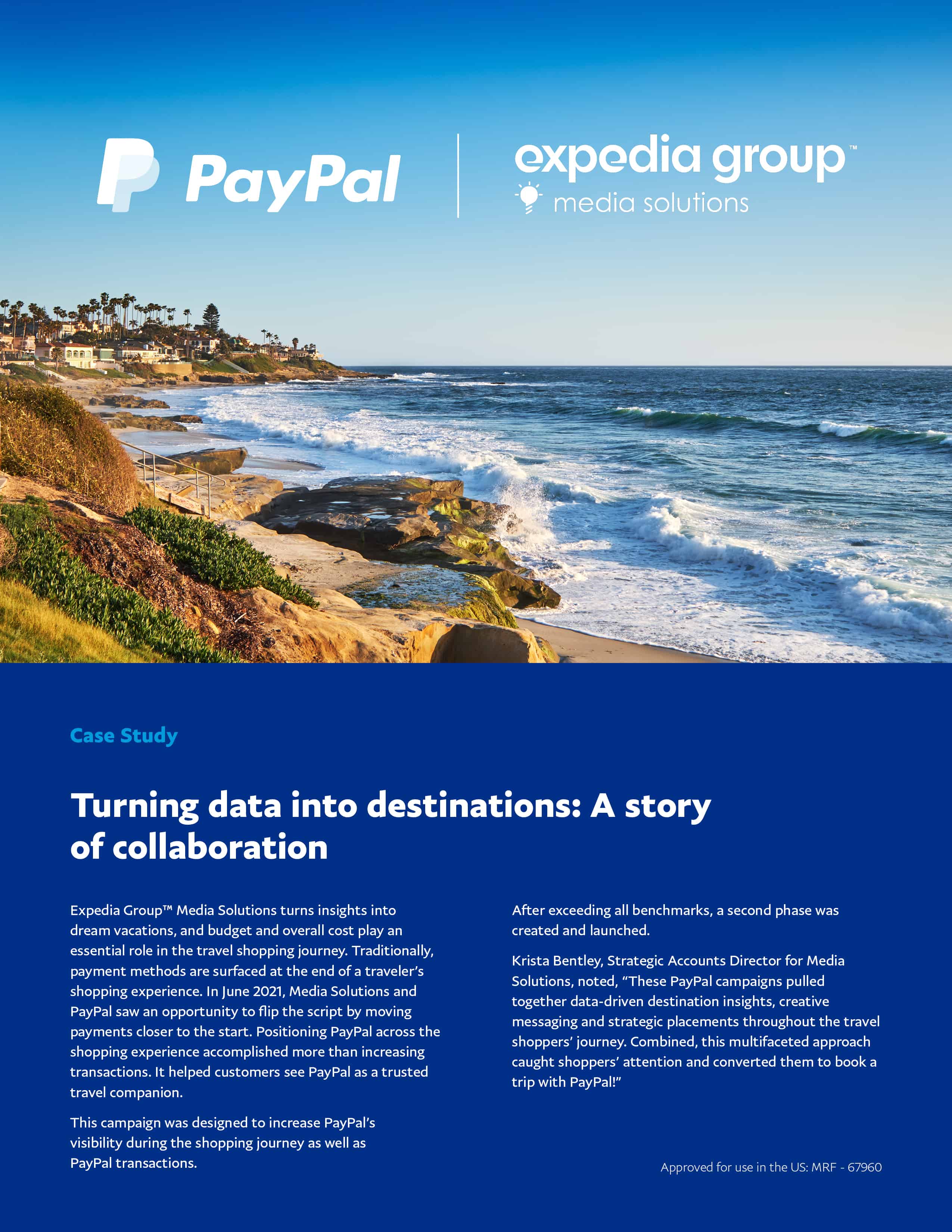 Case Study Expedia Marketing PayPal US