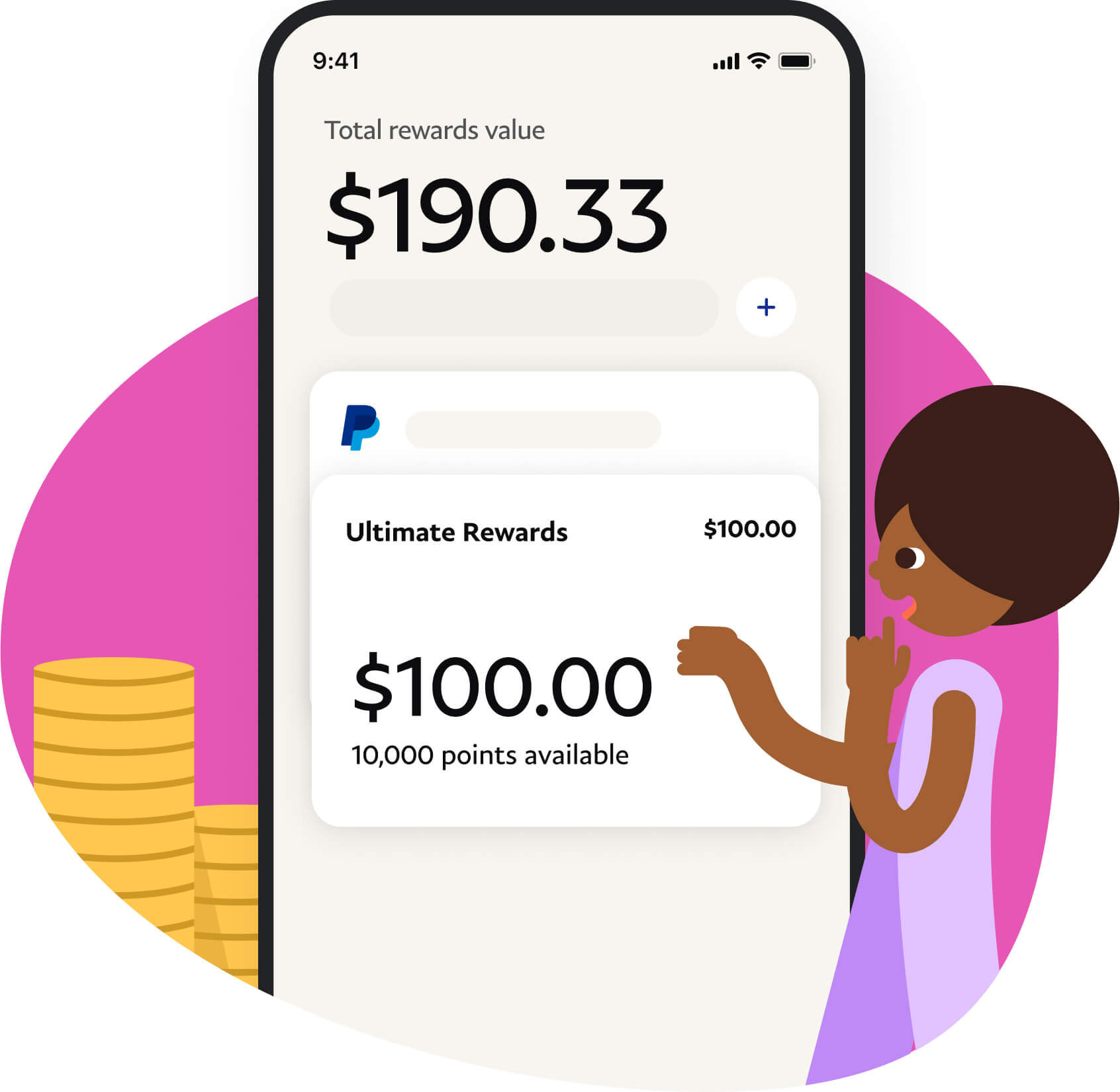 PayPal Pay with Rewards on Phone