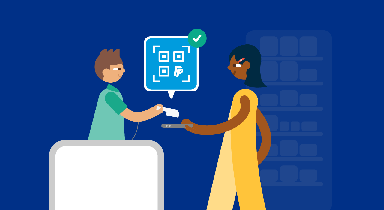 Pay with PayPal and Venmo QR Codes