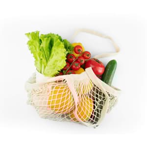 Bag full of groceries