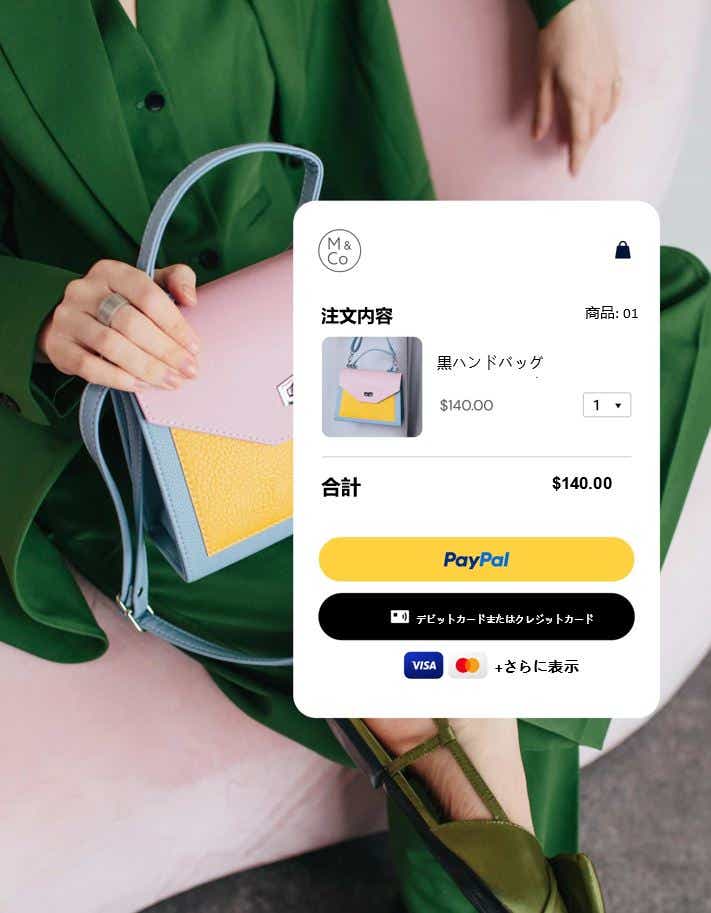 PayPalチェックアウト | カスタムオンラインチェックアウト | PayPal