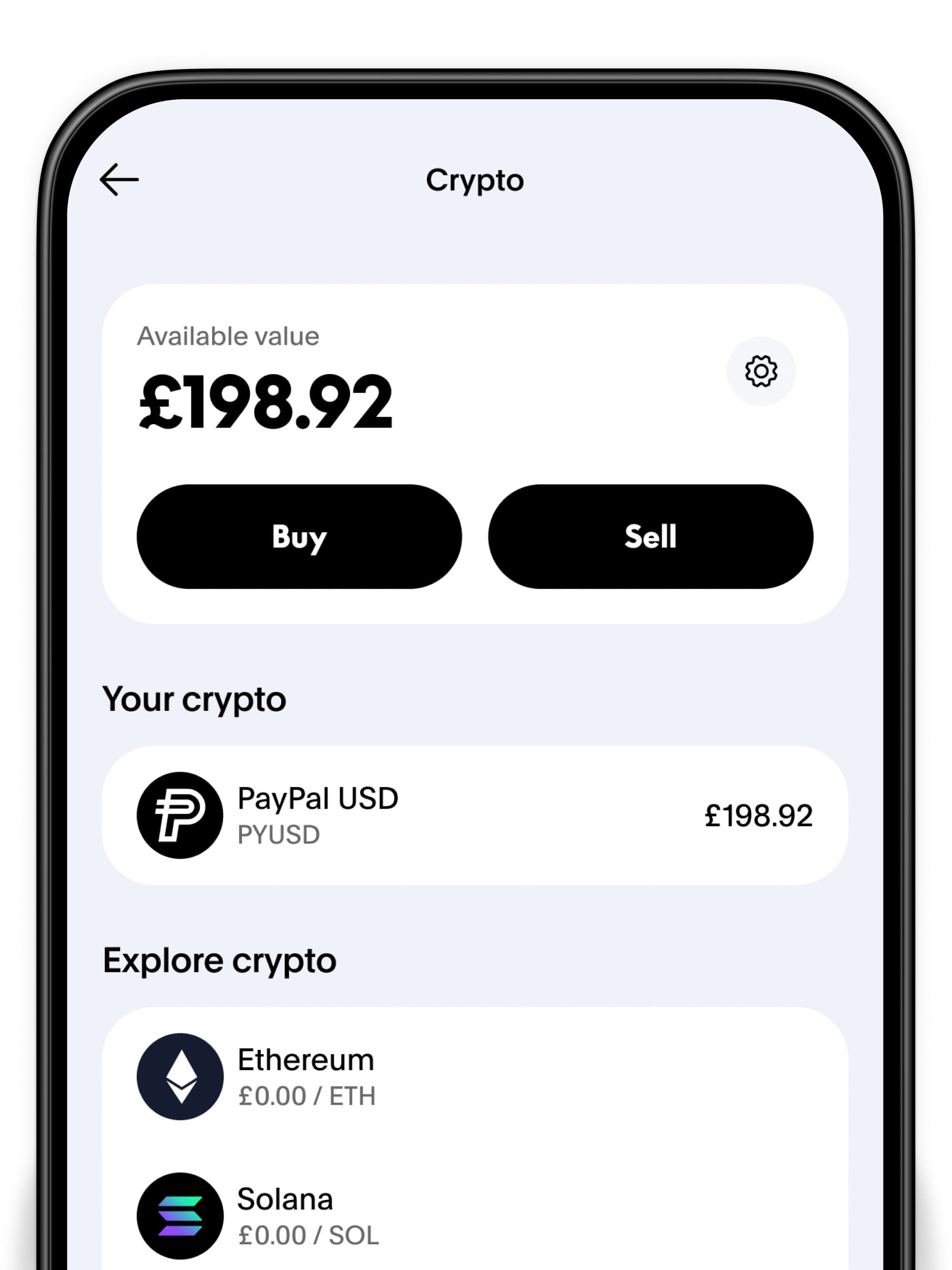 Buy and Sell Crypto | Cryptocurrency Wallet | PayPal UK