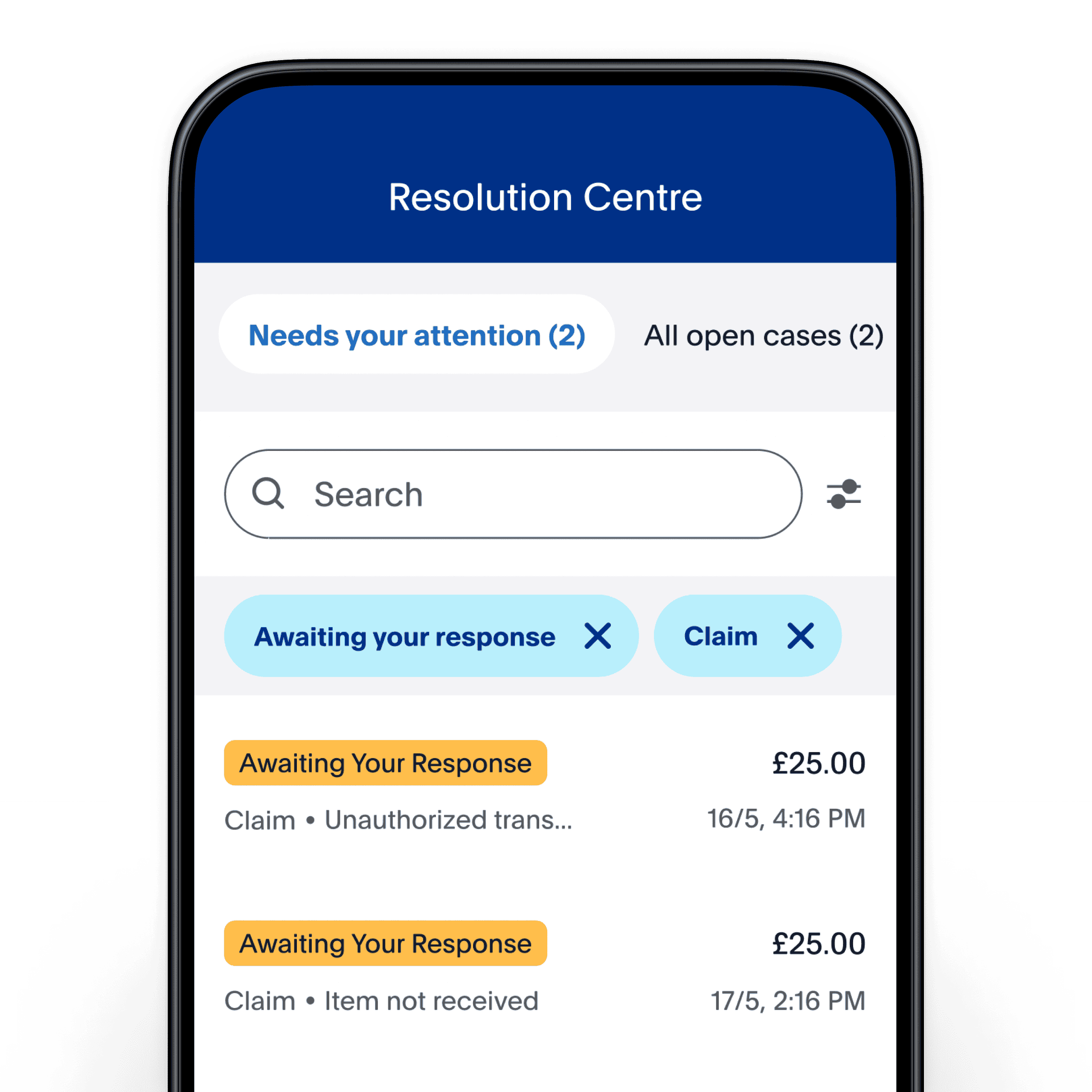 Resolution Centre