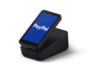 Custodia In Silicone Antiurto Per Lettore Carte PayPal (modello Pulsante Blu) - Protezione Paraurti Con Presa Antiscivolo, Nera - 5