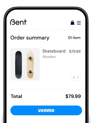 Group of skaters sitting on a ramp shopping for a skateboard online