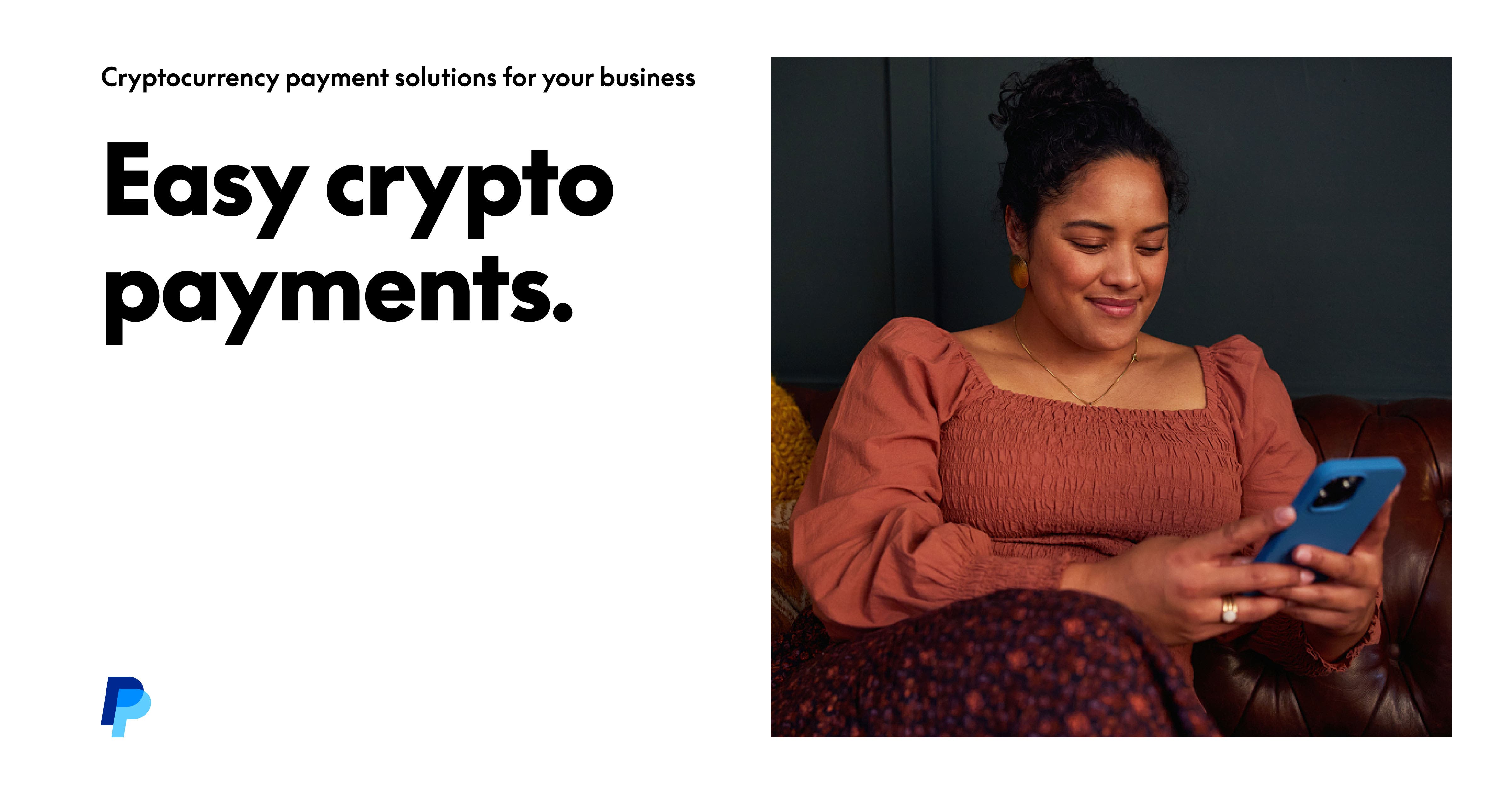 Cryptocurrency Payment Solutions | PayPal US