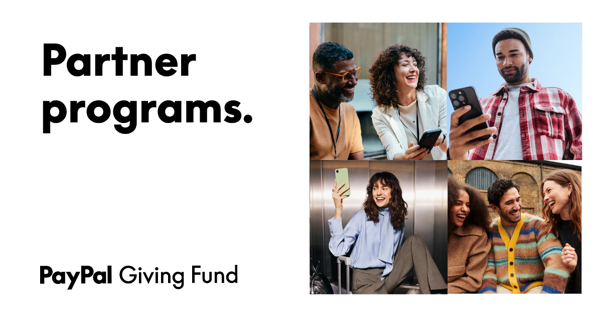Program Fund eBay for Charity • PayPal Giving Fund | Partner Programs | PayPal US