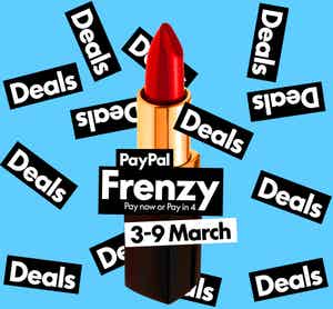 The PayPal Frenzy online sale event 
