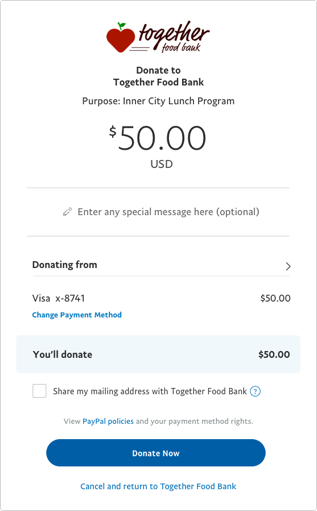 Can I change what the text is on the donation button? : DonorView