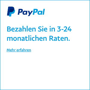 Ratenzahlung Pay Later messaging flex 1x1 white