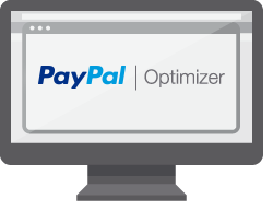 PayPal Optimierer auf einem Computerbildschirm.
