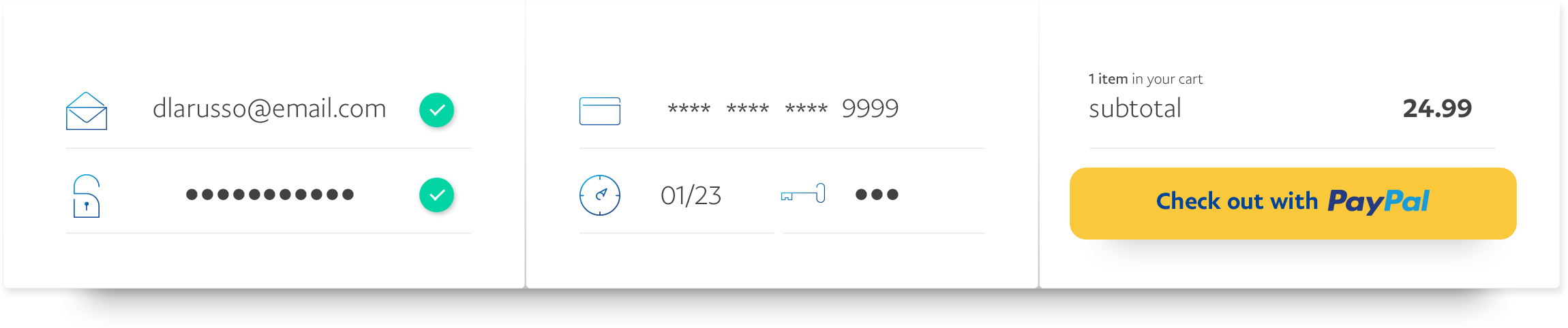 Signing up is easy and it's free.