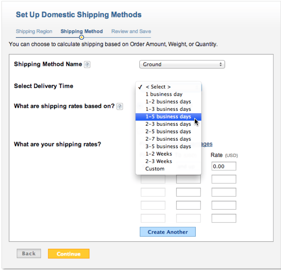 Using the PayPal Shipping Calculator
