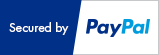 Secured by PayPal logo